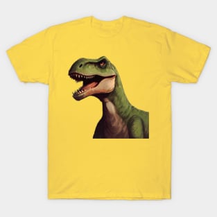 Angry green dino T-Shirt